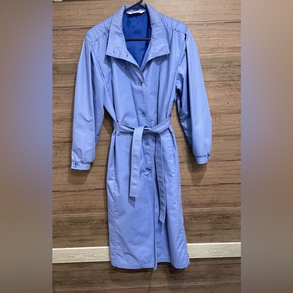 London Fog Classic Blue Maincoat - Picture 2 of 7